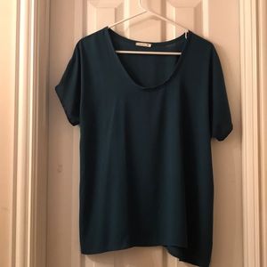 Assorted scoop neck shirts